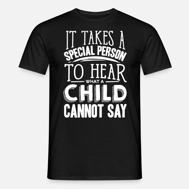 Speech-language pathology, speech-language pathologist - Men’s T-shirt - black