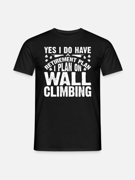 Wall climbers, wall climbers - Men's T-Shirt - black