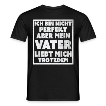 Lustige Sprüche T-Shirt online bestellen ,nur hier - Männer T-Shirt - Schwarz - Vorne - AI Model Male 178 light (178cm)