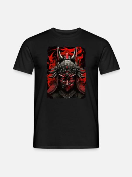 Samurai Japan Kultur - Männer T-Shirt - Schwarz