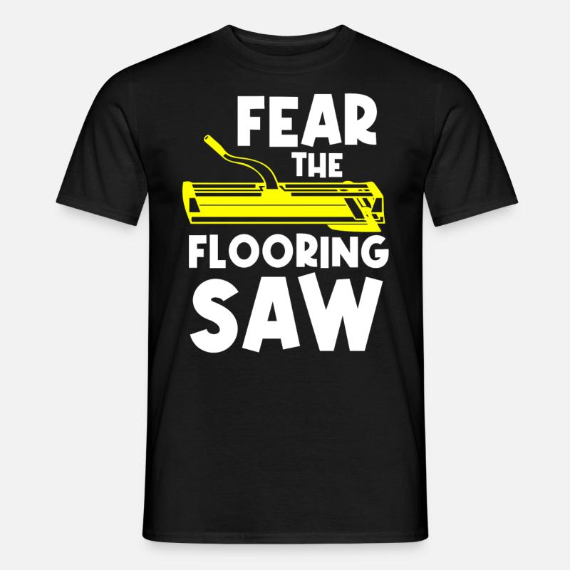 Floorers, tilers, tilers - Men's T-shirt - black