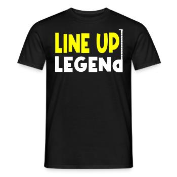 Floor layers, tilers, tilers - Men's T-Shirt - black - Front - AI Model Male 178 light (178cm)