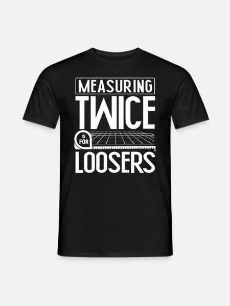 Flooring installer, tile warehouse - Men's T-Shirt - black