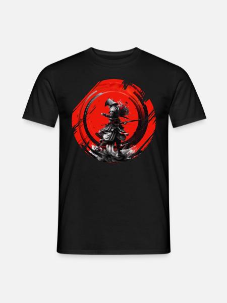 Samurai Japan Kultur - Männer T-Shirt - Schwarz