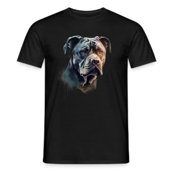 Cane Corso für einen Cane Corso Besitzer - Männer T-Shirt - Schwarz - Vorne - AI Model Male 178 light (178cm)