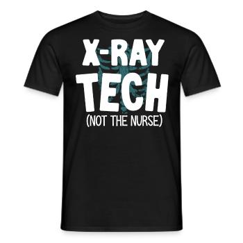 Xray Tech, Xray -Techniker - Männer T-Shirt - Schwarz - Vorne - AI Model Male 178 light (178cm)