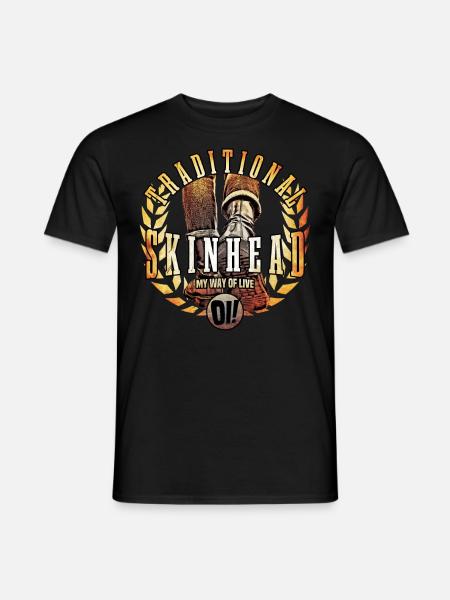 Unique Oi Skinhead - T-shirt homme - noir