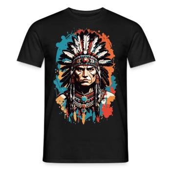 Chef - T-shirt homme - noir - Devant - AI Model Male 178 light (178cm)