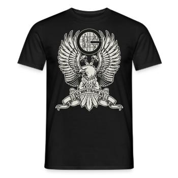 Gerüstbauer Handwerker Outfit und Zubehör - Männer T-Shirt - Schwarz - Vorne - AI Model Male 178 light (178cm)