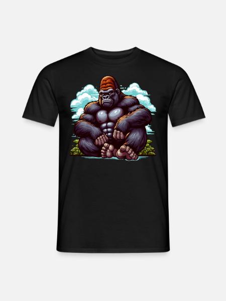 Gorilla - Men's T-Shirt - black