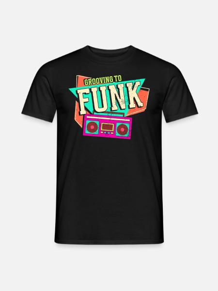 Musique funk - T-shirt homme - noir