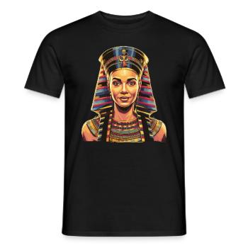 Könige Ägypten König Ägyptisch Pharao - Männer T-Shirt - Schwarz - Vorne - AI Model Male 178 light (178cm)