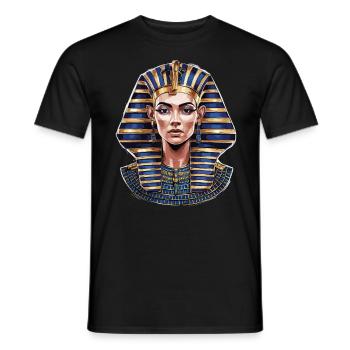 Könige Ägypten König Ägyptisch Pharao - Männer T-Shirt - Schwarz - Vorne - AI Model Male 178 light (178cm)