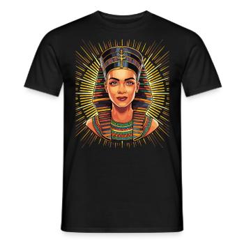 Könige Ägypten König Ägyptisch Pharao - Männer T-Shirt - Schwarz - Vorne - AI Model Male 178 light (178cm)