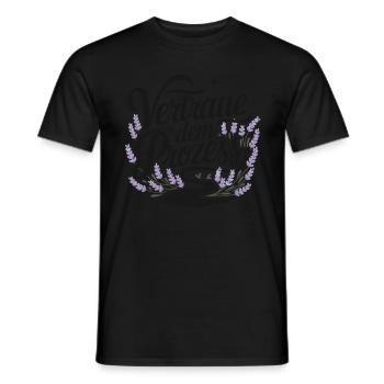 Vertraue dem Prozess für einen Optimisten - Männer T-Shirt - Schwarz - Vorne - AI Model Male 178 light (178cm)