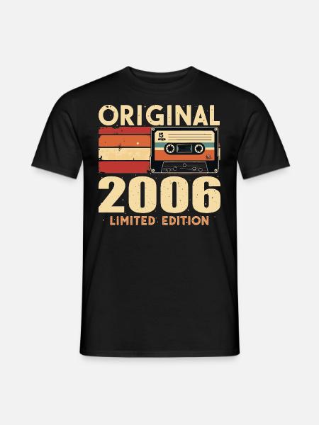 Geburtstag 2006 - Legendär Seit 2006 Geschenk 2006 - Mænd T-shirt - sort