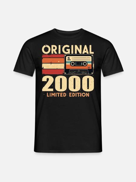 Verjaardag 2000 - Legendarisch sinds 2000 Cadeau 2000 - Heren T-shirt - zwart