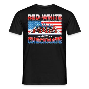 Chess Openings Chess Endgame Chess Day - Men's T-Shirt - black - Front - AI Model Male 178 light (178cm)