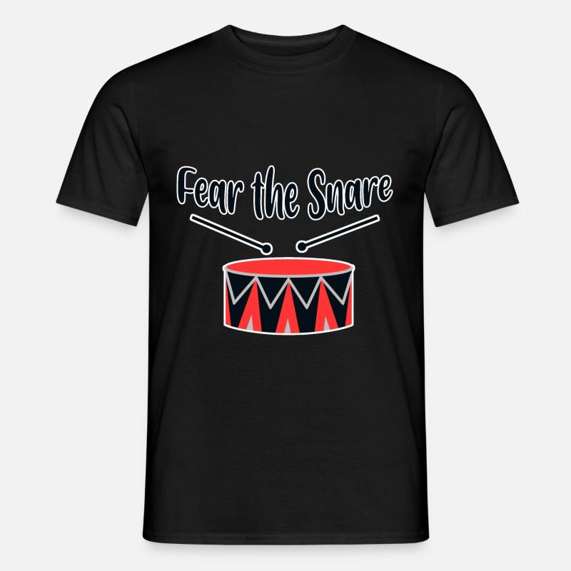 Fear The Snare 2 - Männer T-Shirt - Schwarz