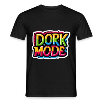 Mode Dork 5 - T-shirt homme - noir - Devant - AI Model Male 178 light (178cm)