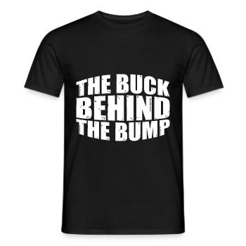 Le bouc derrière la bosse 4 - T-shirt homme - noir - Devant - AI Model Male 178 light (178cm)