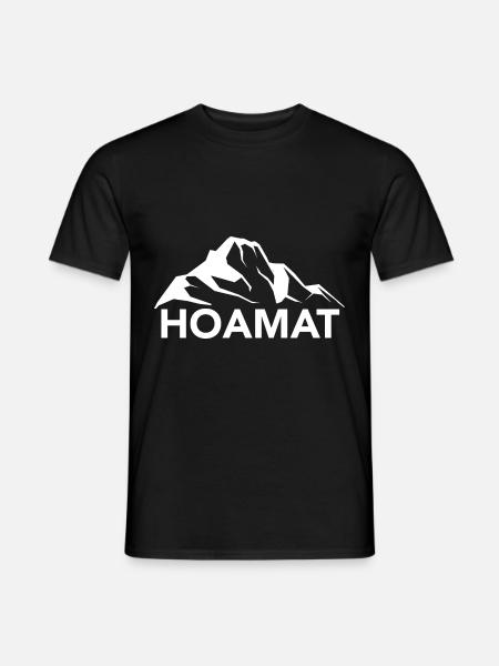 Hoamat - (6) - Männer T-Shirt - Schwarz