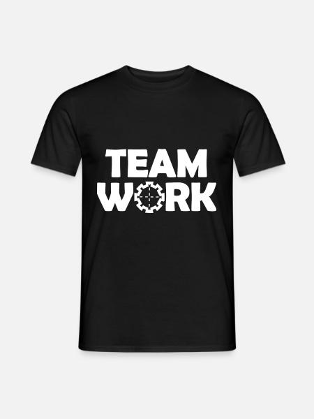 The team work - Men's T-Shirt - black