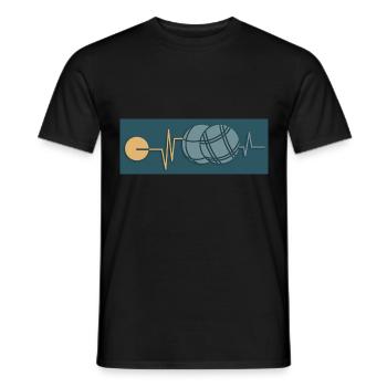 Petanque Petanque Geschenke für einen Petanque - Männer T-Shirt - Schwarz - Vorne - AI Model Male 178 light (178cm)