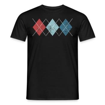 Rockabilly Retro Style - T-shirt homme - noir - Devant - AI Model Male 178 light (178cm)