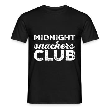 Club des grignoteurs de minuit 3 - T-shirt homme - noir - Devant - AI Model Male 178 light (178cm)