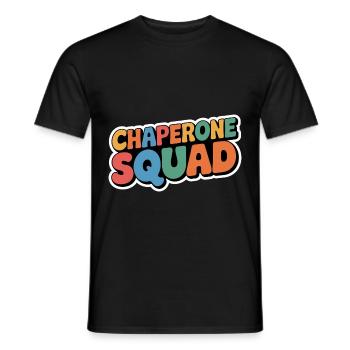 Chaperone Squad 17 - Männer T-Shirt - Schwarz - Vorne - AI Model Male 178 light (178cm)