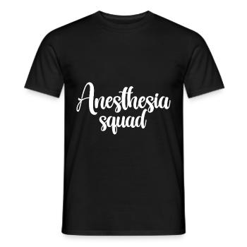 Anesthesia Squad - Männer T-Shirt - Schwarz - Vorne - AI Model Male 178 light (178cm)
