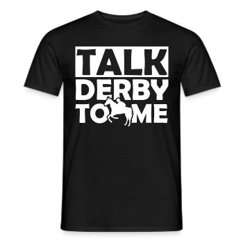 Parlez-moi de Derby 1 - - T-shirt homme - noir - Devant - AI Model Male 178 light (178cm)