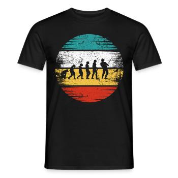 Retro Development - Men's T-Shirt - black - Front - AI Model Male 178 light (178cm)
