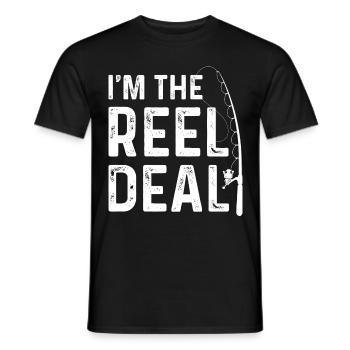 Je suis le numéro un sur le crochet - T-shirt homme - noir - Devant - AI Model Male 178 light (178cm)