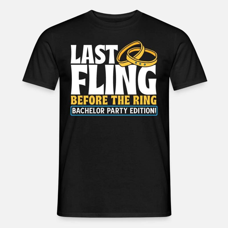 Junggesellenabschied - Männer T-Shirt - Schwarz