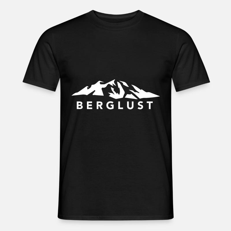 Berglust - (9) - Männer T-Shirt - Schwarz