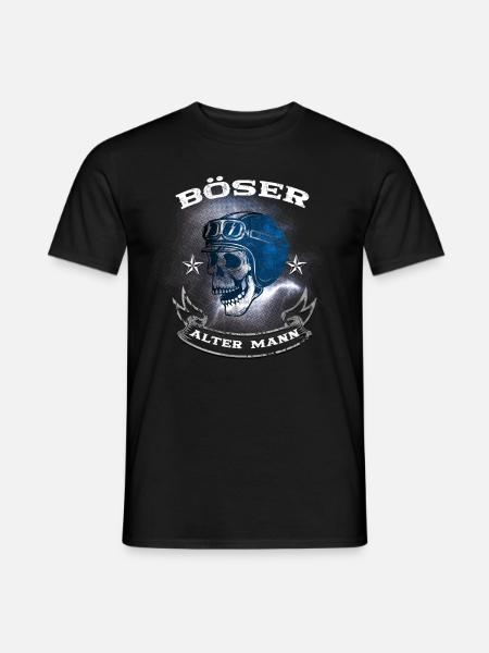 Böser alter Mann - Männer T-Shirt - Schwarz