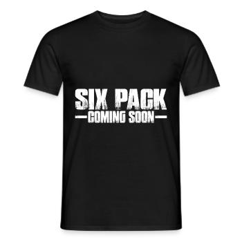 Pack de six bientôt disponible 61 - T-shirt homme - noir - Devant - AI Model Male 178 light (178cm)