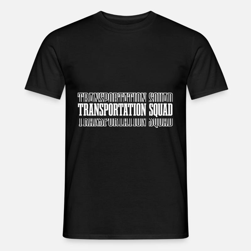 Transportation Squad 8 - Männer T-Shirt - Schwarz