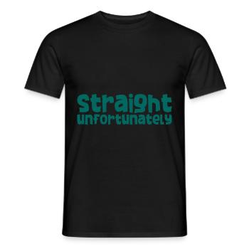 Droit Malheureusement 2 - T-shirt homme - noir - Devant - AI Model Male 178 light (178cm)