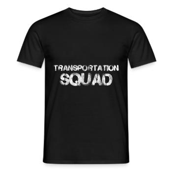 Transportation Squad 3 - Männer T-Shirt - Schwarz - Vorne - AI Model Male 178 light (178cm)