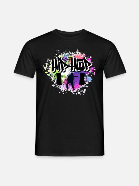 hip hop Grafitti - Männer T-Shirt - Schwarz