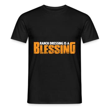 Ranch Dressing Is A Blessing 19 - Männer T-Shirt - Schwarz - Vorne - AI Model Male 178 light (178cm)