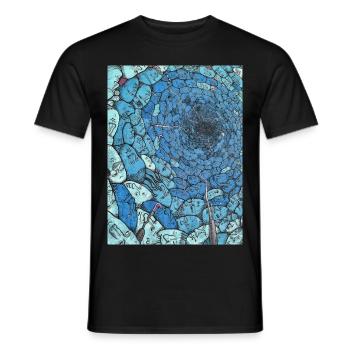 tunnels _heads - T-shirt homme - noir - Devant - AI Model Male 178 light (178cm)