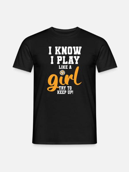 Volleybal volleybal volleybal set - Heren T-shirt - zwart