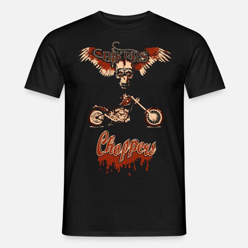 chopper bis - Männer T-Shirt - Schwarz