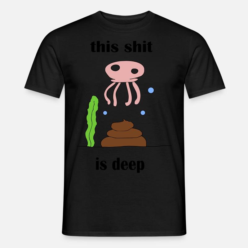 C’est deep ! - T-shirt homme - noir