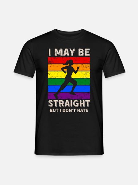 LGBT-Rechte umsetzen - Männer T-Shirt - Schwarz
