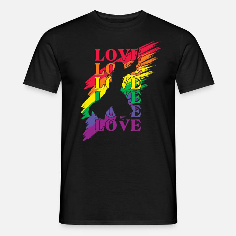 Kendo LGBT Pride - Männer T-Shirt - Schwarz